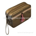 100% PU cosmetic pouch with tassel